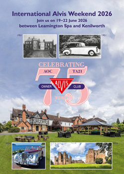 Alvis International Weekend 2026